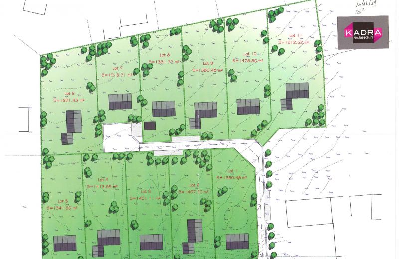 Kadra - Urbanisation d’un magnifique terrain à Sprimont-Lincé - 1