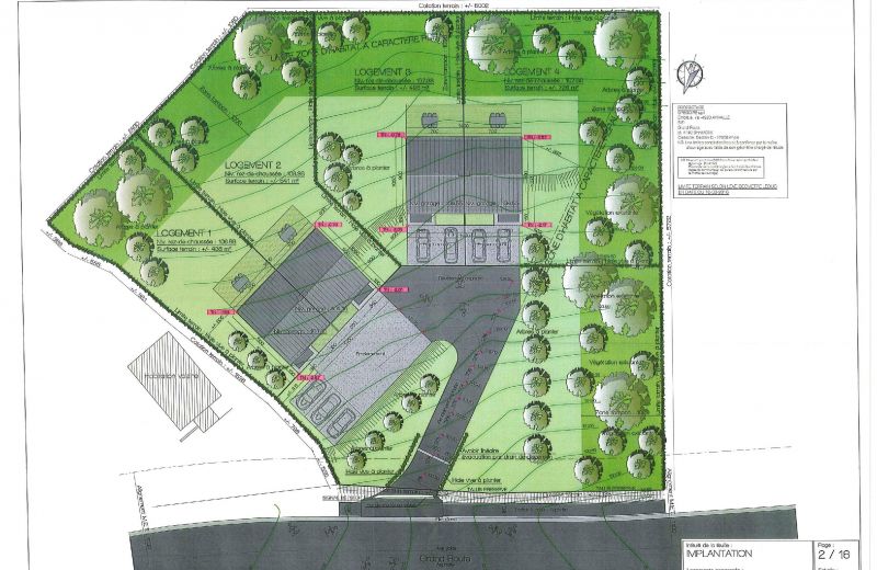 Projet à Sprimont  4 villas avec permis d'urbanisme - 6